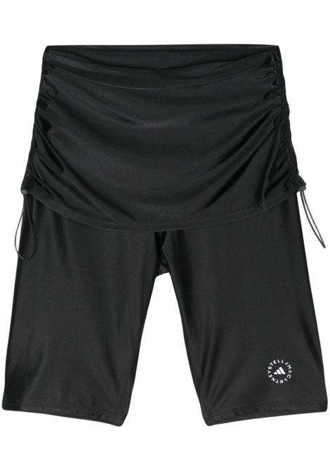 Shorts da ciclismo in nero - donna ADIDAS BY STELLA MC CARTNEY | IN3647BLK